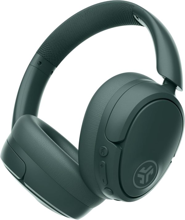 JLab JBuds Lux ANC Wireless Headphones, Sage, Hybrid Active Noise Cancelling, Customizable Sound, Spatial Audio Compatible, Premium Over-Ear Bluetooth Headset - Image 7